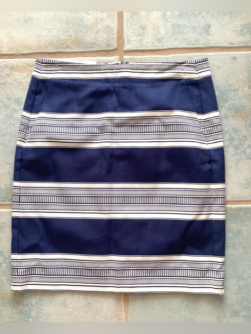 NWT Nautica blue and white striped size 0